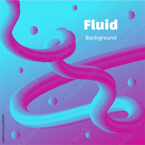 Obraz creative modern fluid background design wallpaper