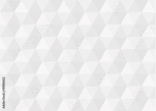 Fototapeta minimal attractive polygonal vector background with triangle pattern