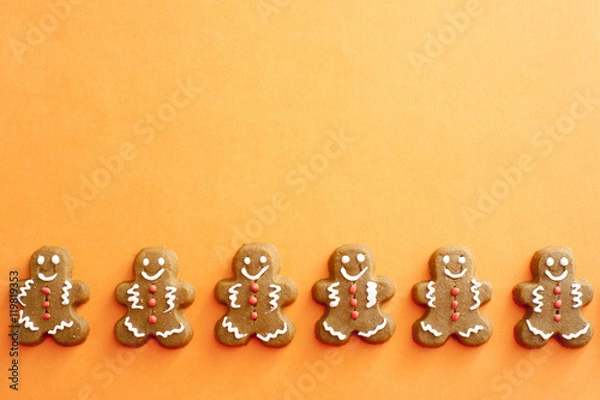 Fototapeta gingerbread men