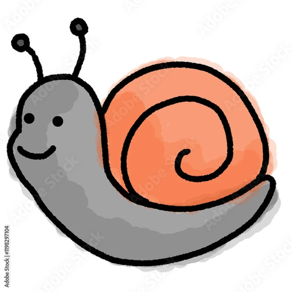 Obraz ślimak