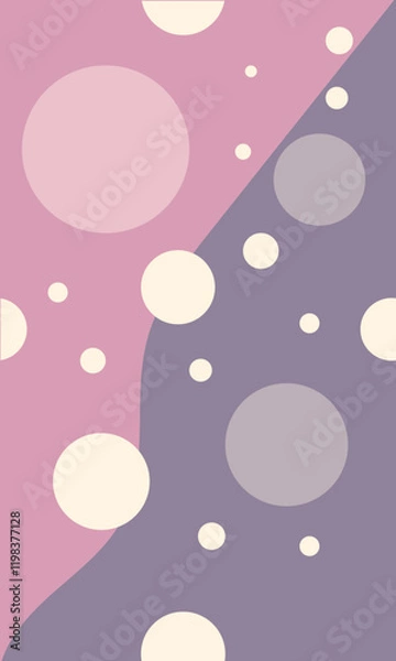 Fototapeta circle abstract design for background , vintage color 