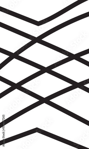 Fototapeta Printabstract , black and white color , abstract design for background , website 