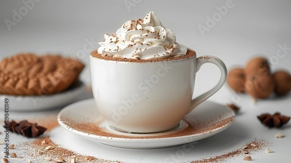 Obraz "Creative Brews: Coffee Art That Elevates Every Cup"