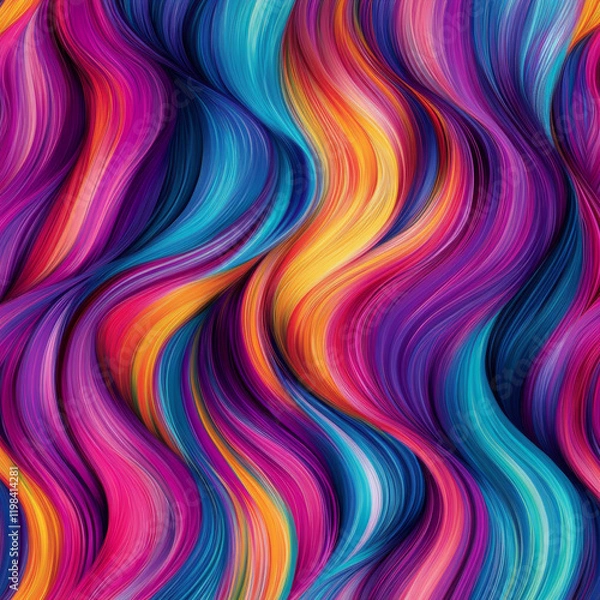 Fototapeta colorful abstract pattern
