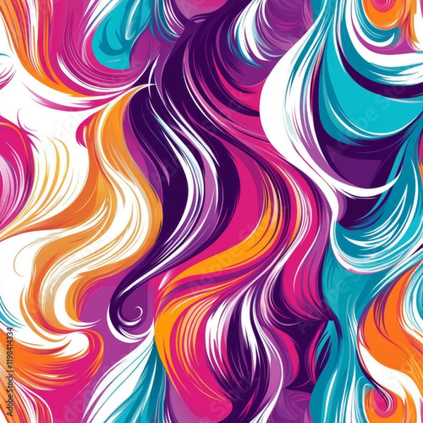 Fototapeta colorful abstract pattern