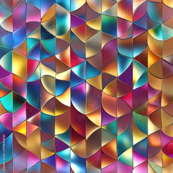 Fototapeta colorful abstract pattern