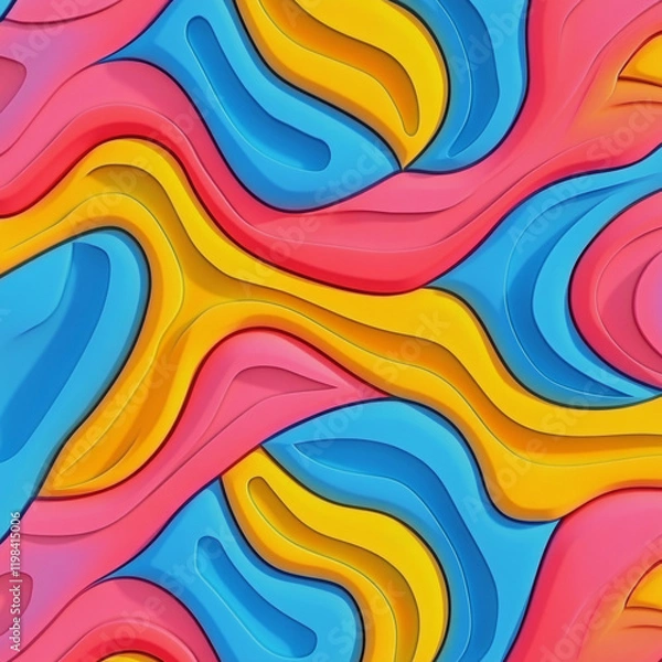 Fototapeta colorful abstract pattern