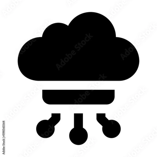 Fototapeta cloud computing