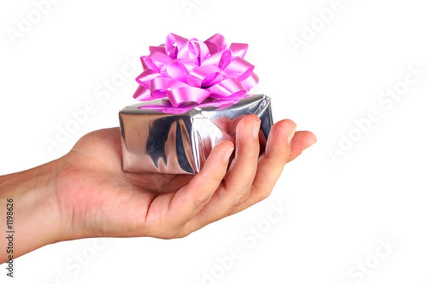 Obraz giving a present
