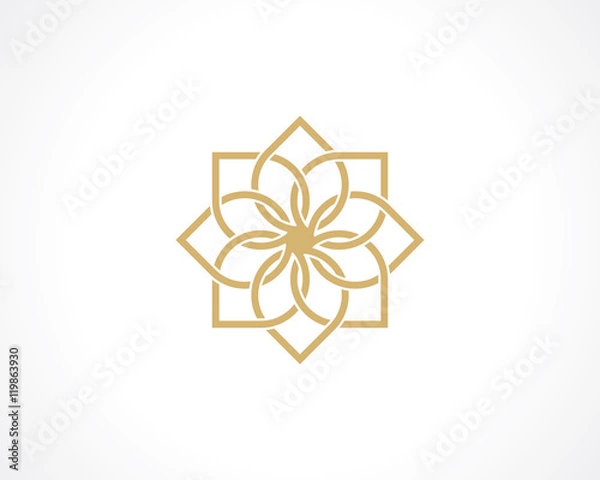 Fototapeta geometric arabic pattern