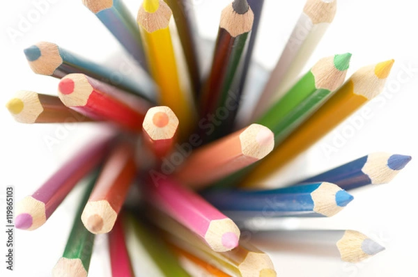 Fototapeta 色鉛筆