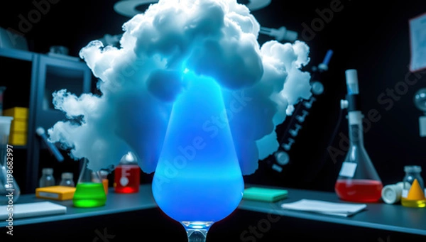 Obraz flask, chemistry, experience science