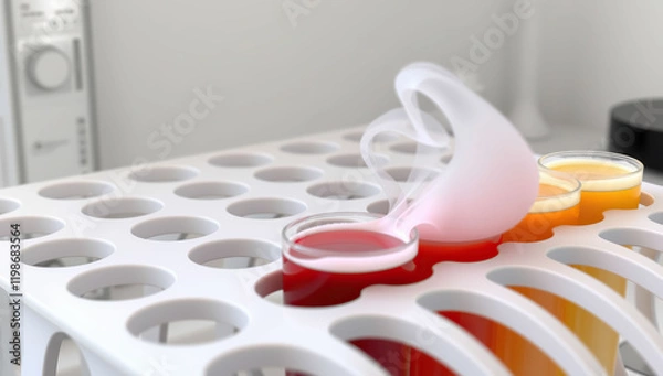 Obraz flask, chemistry, experience science