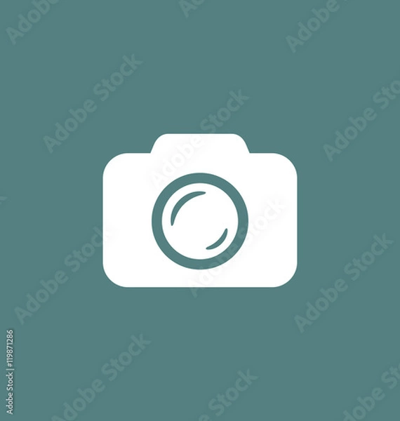 Obraz Camera icon vector illustration. Photo camera sign