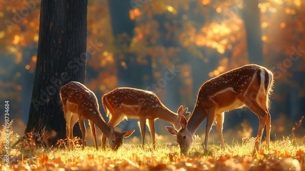 Obraz Deer in the forest 