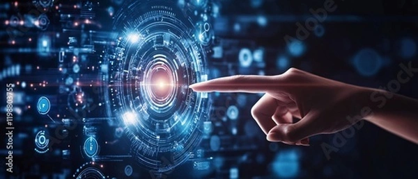 Fototapeta Automated Systems for Efficiency in Industrial Settings and Processes