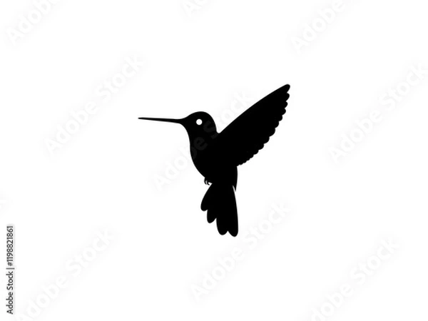 Obraz Hummingbird Logo Vector Image Design 