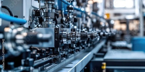 Fototapeta Machine in room