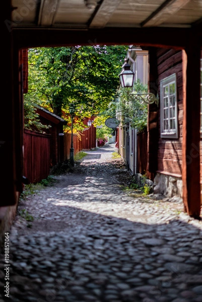 Obraz Old Swedish city