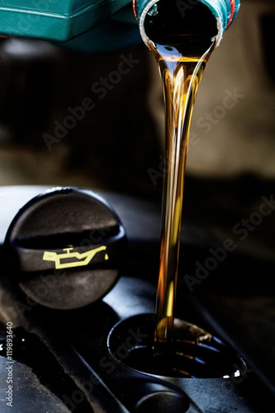 Obraz Fresh motor oil