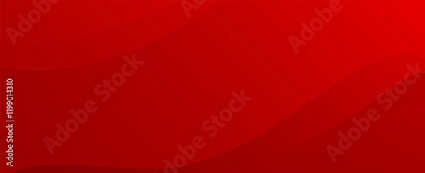 Obraz Red abstract background with dynamic shapes composition simple. Vector Illustration