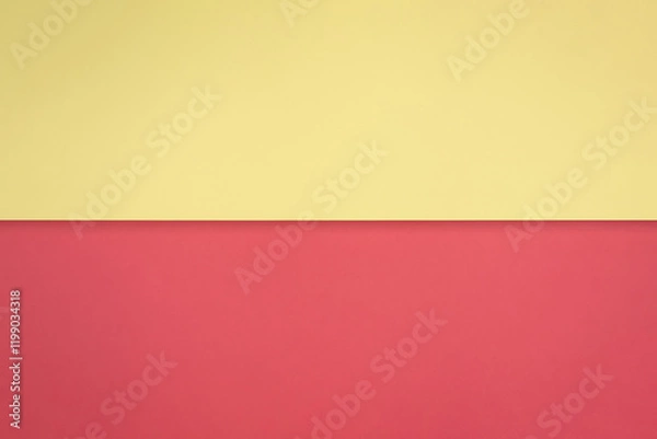 Fototapeta Background for text or advertising. Red and yellow empty background.