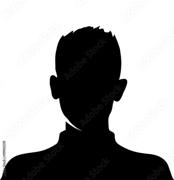Fototapeta Profile picture vector 
