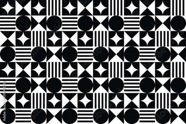 Fototapeta Fabric Geometric Background