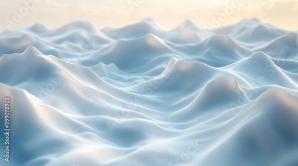 Fototapeta Pristine White Background for Studio Photography. Generative AI