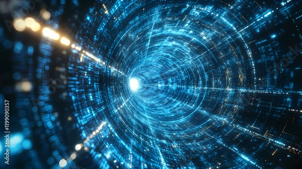 Fototapeta Light beam background