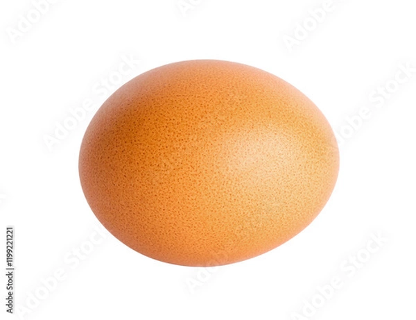 Fototapeta Egg isolated on transparent background. Png format