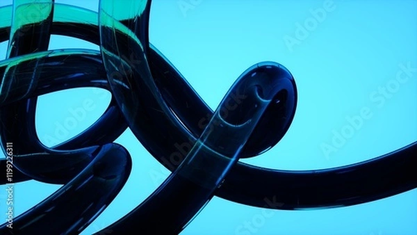 Obraz abstract background with glass