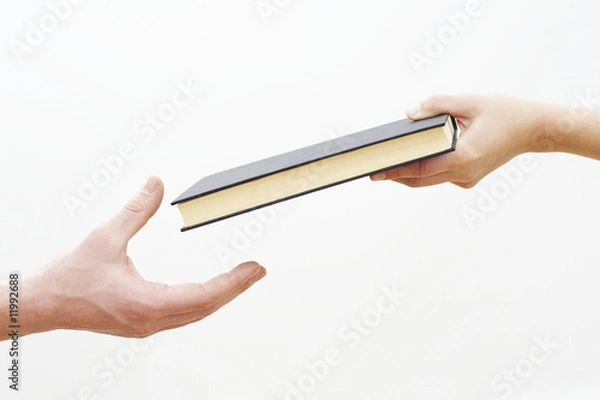 Obraz Hand Holding Book