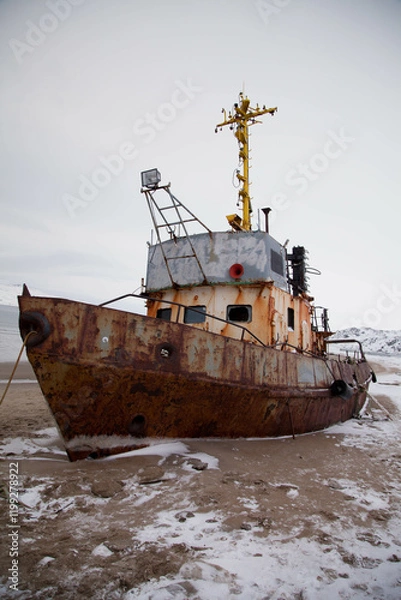 Obraz ship on Barents Sea