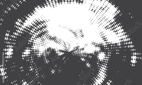 Obraz Black geometric metal texture background. Easy to edit and customize. Vector 3d. EPS10.