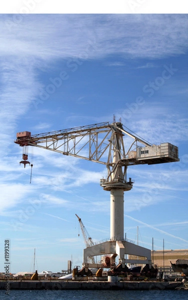 Fototapeta installations chantiers navals