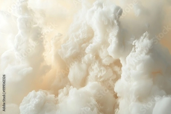 Fototapeta Soft cloud-like textures create a calming and ethereal atmosphere, with gentle gradients and ample space for text. Ideal for soothing, dreamy environments
