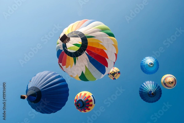 Obraz colored balloons on a sky