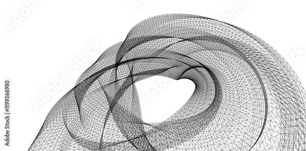 Fototapeta abstract shape background