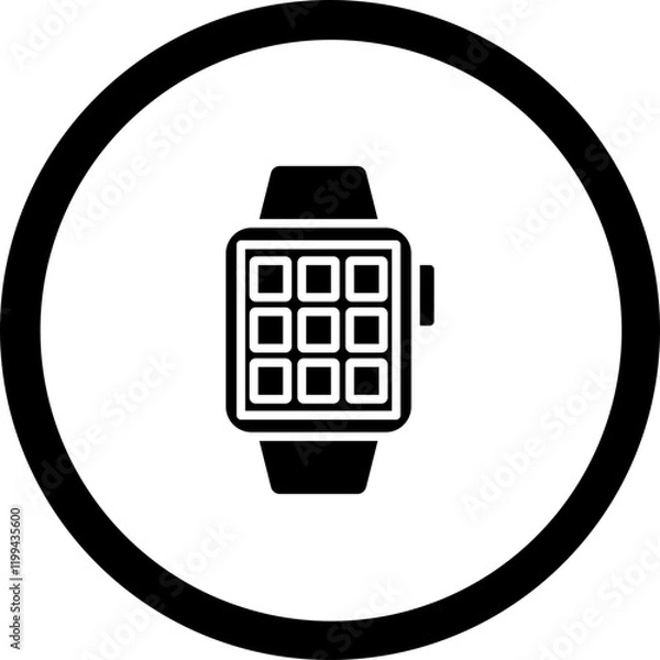 Fototapeta Apps Vector Icon Design