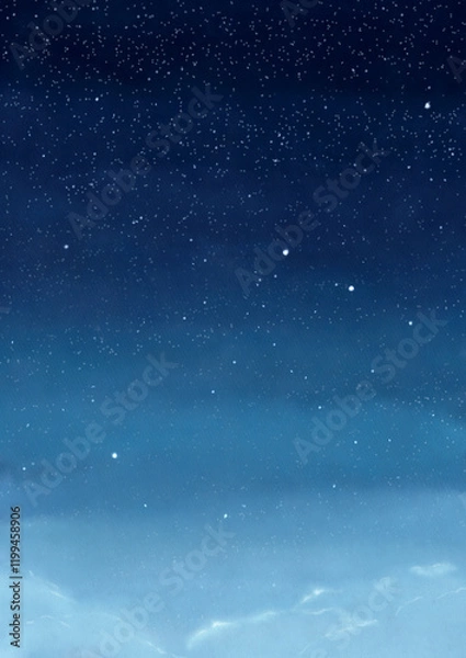 Obraz Starlit Clouds