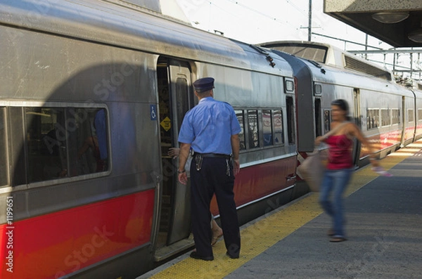 Obraz hold the train