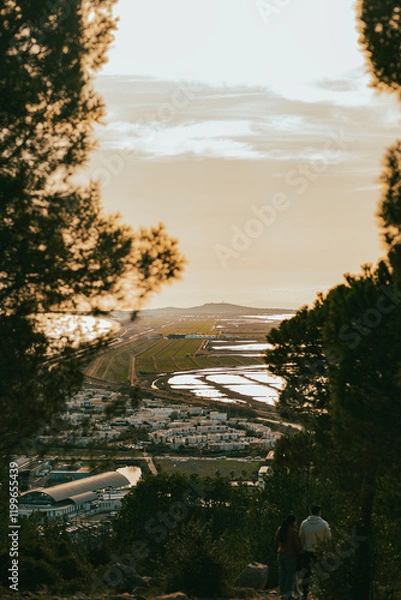 Fototapeta Sette ville de pêcheurs 