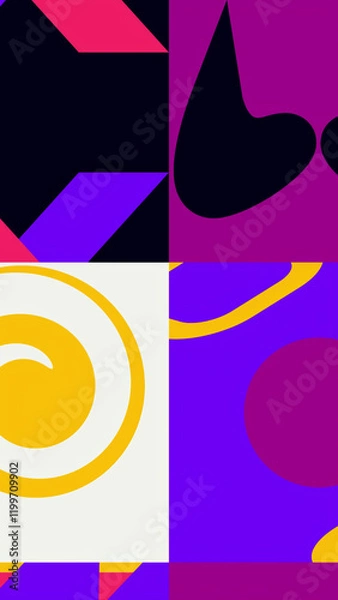 Fototapeta Geometric Design Background