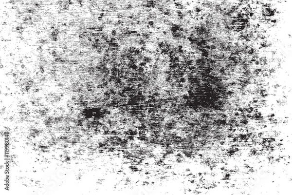 Obraz Distressed Dirty Overlay Texture. Grunge Empty Design Element. Can be used for making your Images aged.  EPS10 vector.