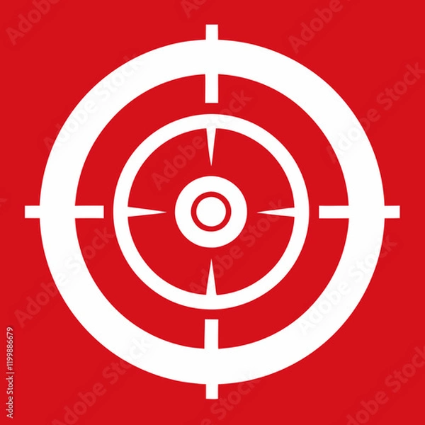 Fototapeta target  vector art