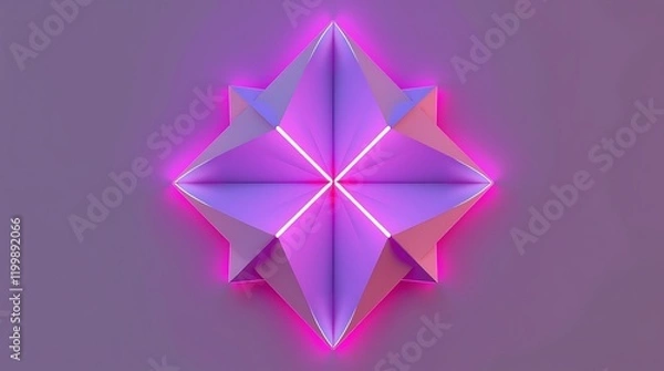 Fototapeta abstract background with glowing lights