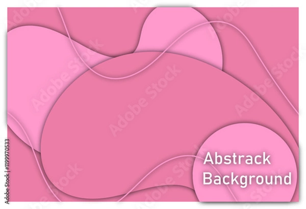 Fototapeta Clean and simple Flat Abstract Background