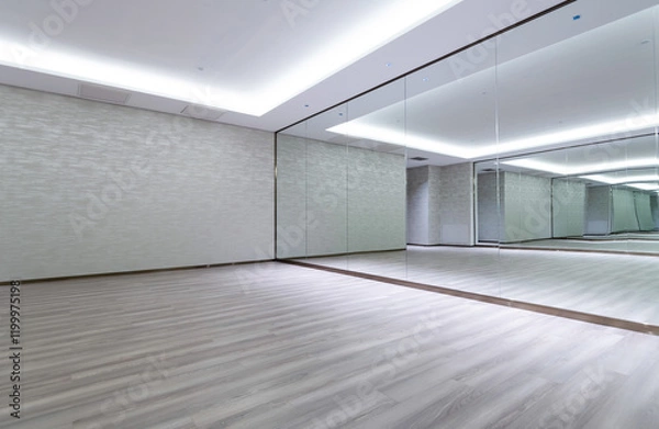 Obraz Interior of empty dance studio