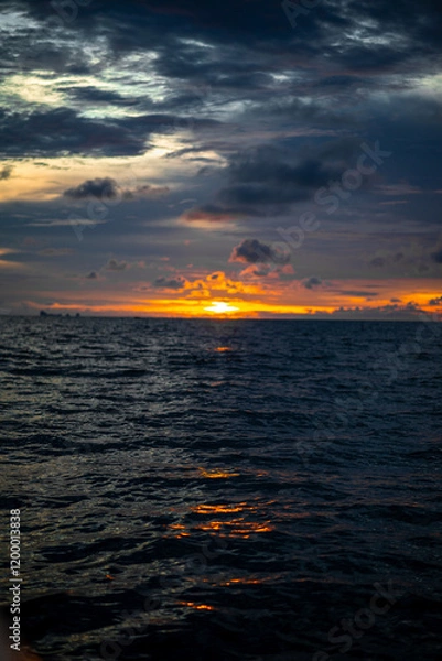 Obraz sunset over the sea